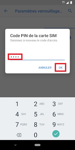 Modifier le code PIN de ton Nokia 2.1